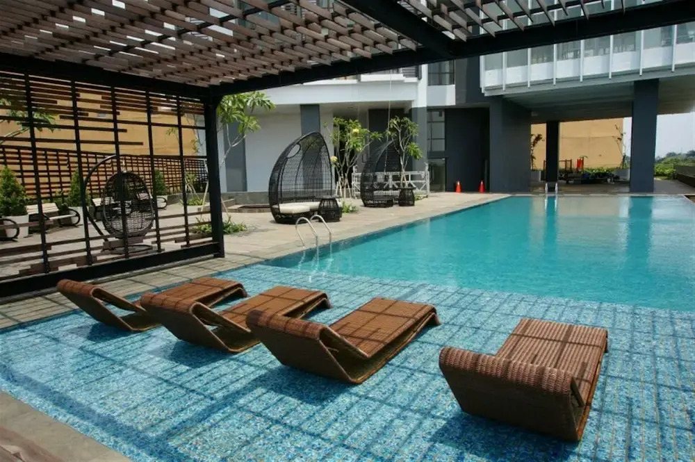 Spacious Luxury Studio Room The Accent Apartment near Lotte Avenue Bin