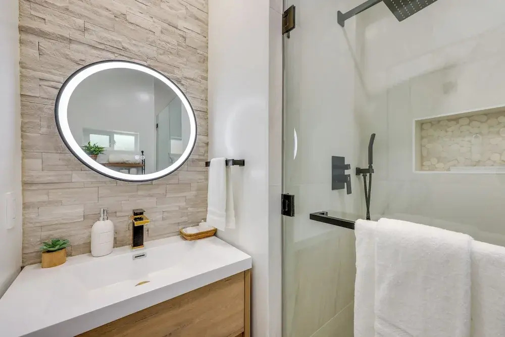 Walk to Big Bear Marina: Modern Home w/ Hot Tub!