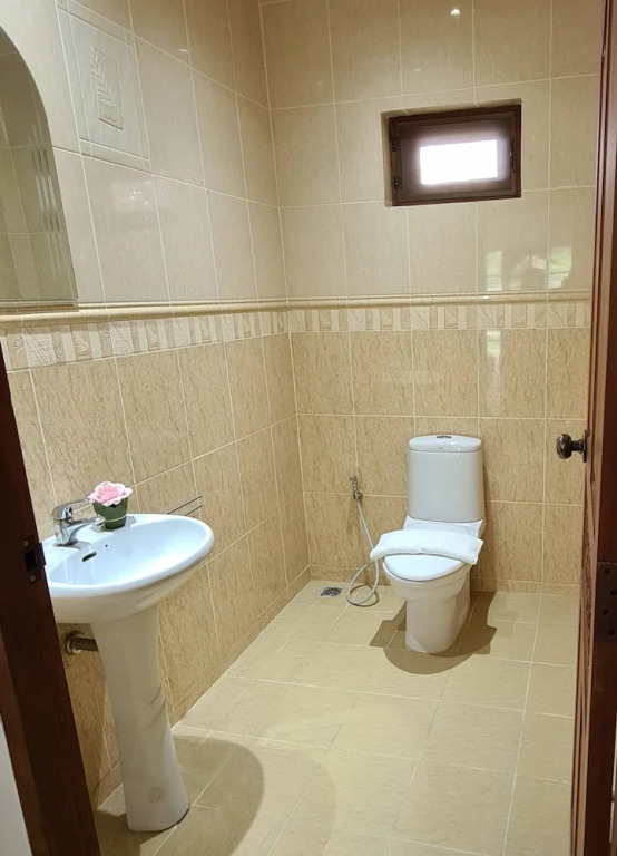 Beautiful bungalow with shared outdoor pool and 2 km from the sandy beach