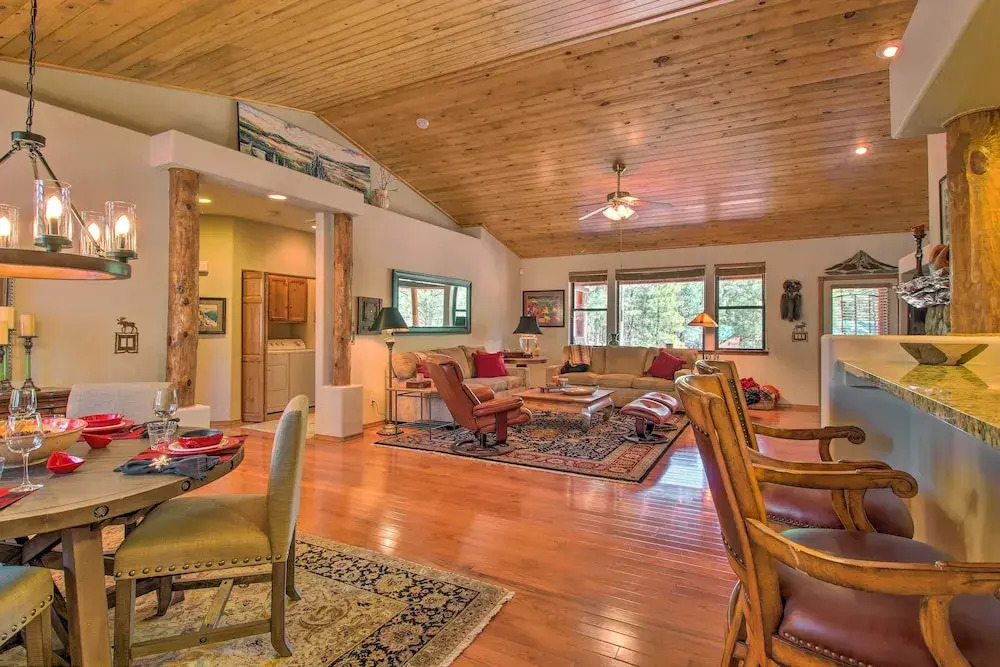 Near Golf & Hikes: Torreon Cabin w/ Furnished Deck