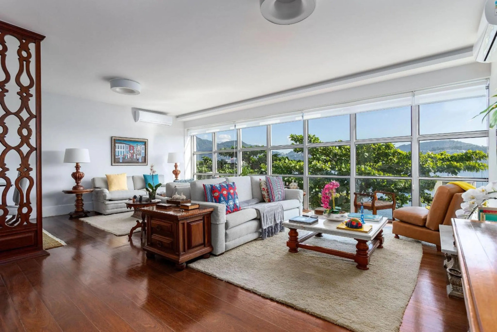 Apartmento de luxo na Urca com vistas incríveis - a 2 min da praia