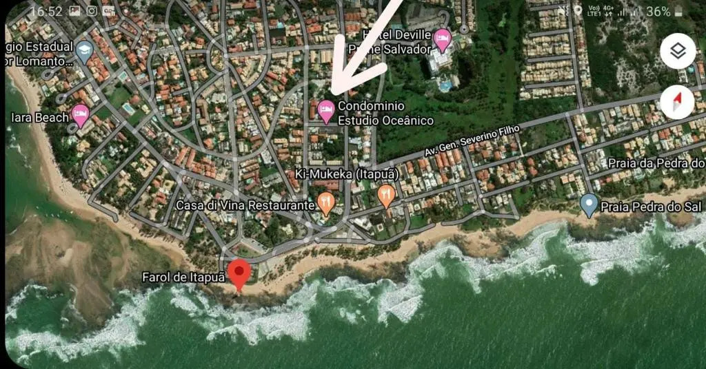 Estúdio aconchegante em Itapuã a 5 min. da praia