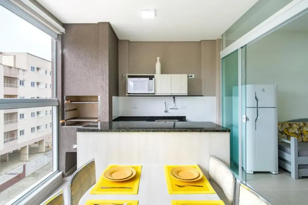 Bh23: Novo E Bem Decorado No Coração De Ubatuba