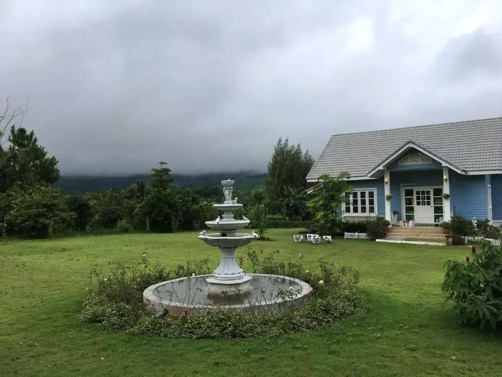 Misty English Cottage