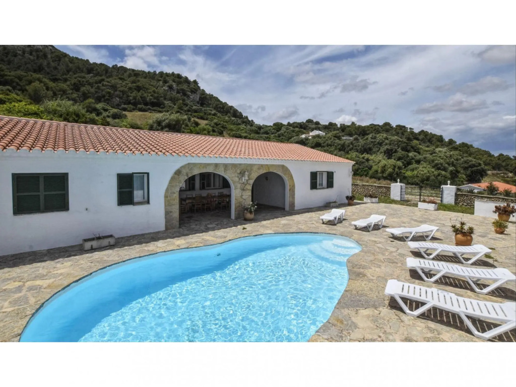 Country house with pool and panoramic views in El Toro Menorca
