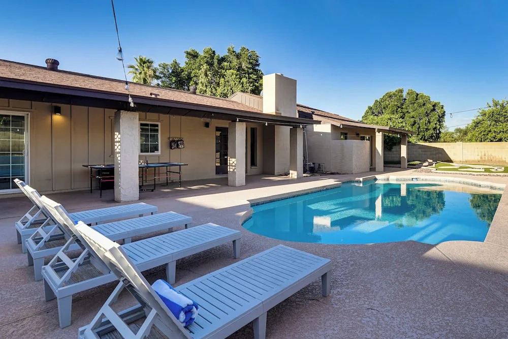 Spacious Phoenix Oasis w/ Pool & Game Room