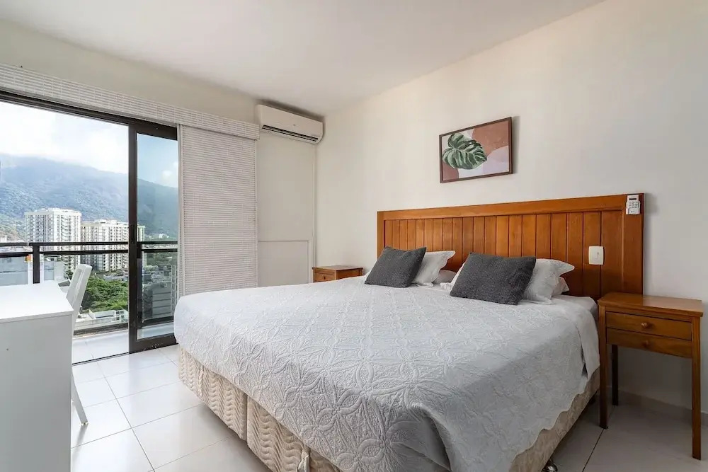 Apartamento 2 Suítes e Vista para o Cristo