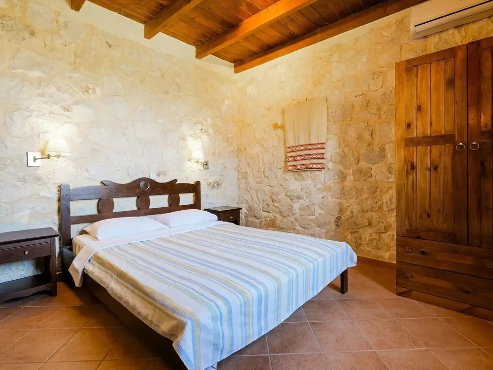 Stone Holiday Home in Lagkada with Garden Offering Sea Views