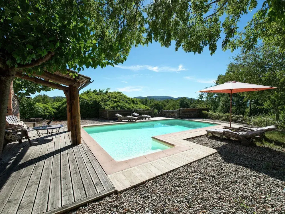 Cozy Holiday Home in Saint-alban-auriolles With Private Pool
