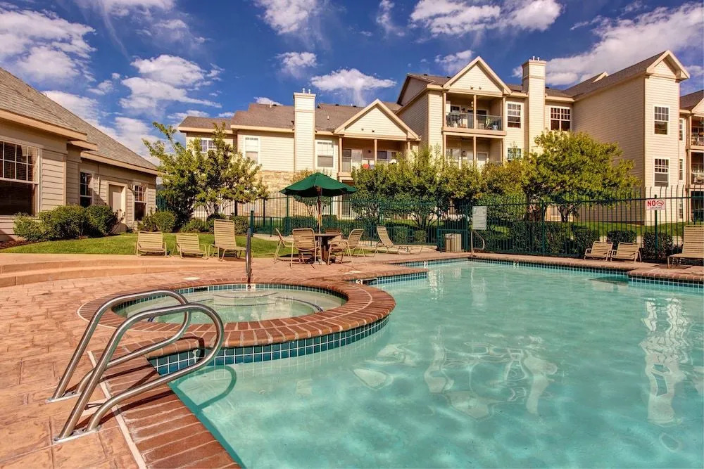 Stream and Mountain Views at Canyon Creek by RedAwning
