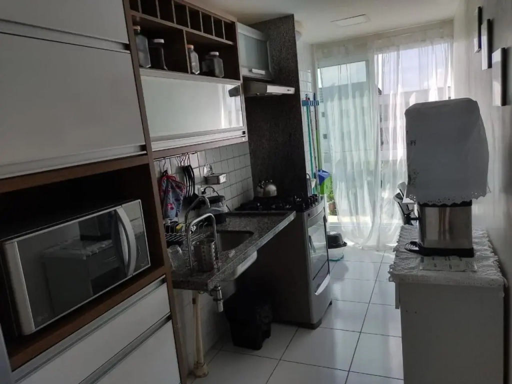 Lindo Flat de 3 quartos com ar condicionado em Porto de Galinhas com vista total para as piscinas