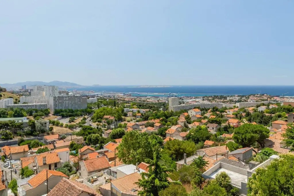 Appartement cosy Verduron vue mer panoramique