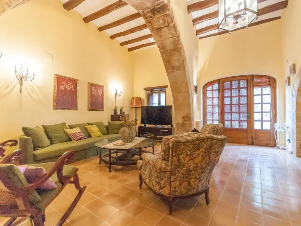 Lovely Holiday Home in Santa Oliva Spain With Garden