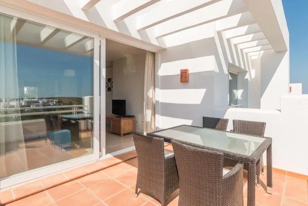 2214-Modern apt with private beach