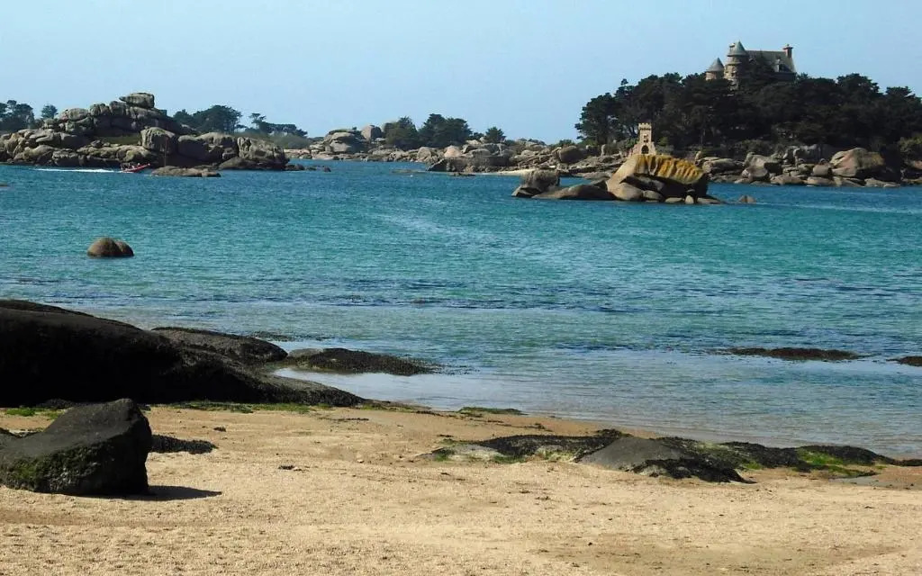 Maison avec WIFI, à 100m de la plage à Ploumanac'h en PERROS-GUIREC - Réf 344