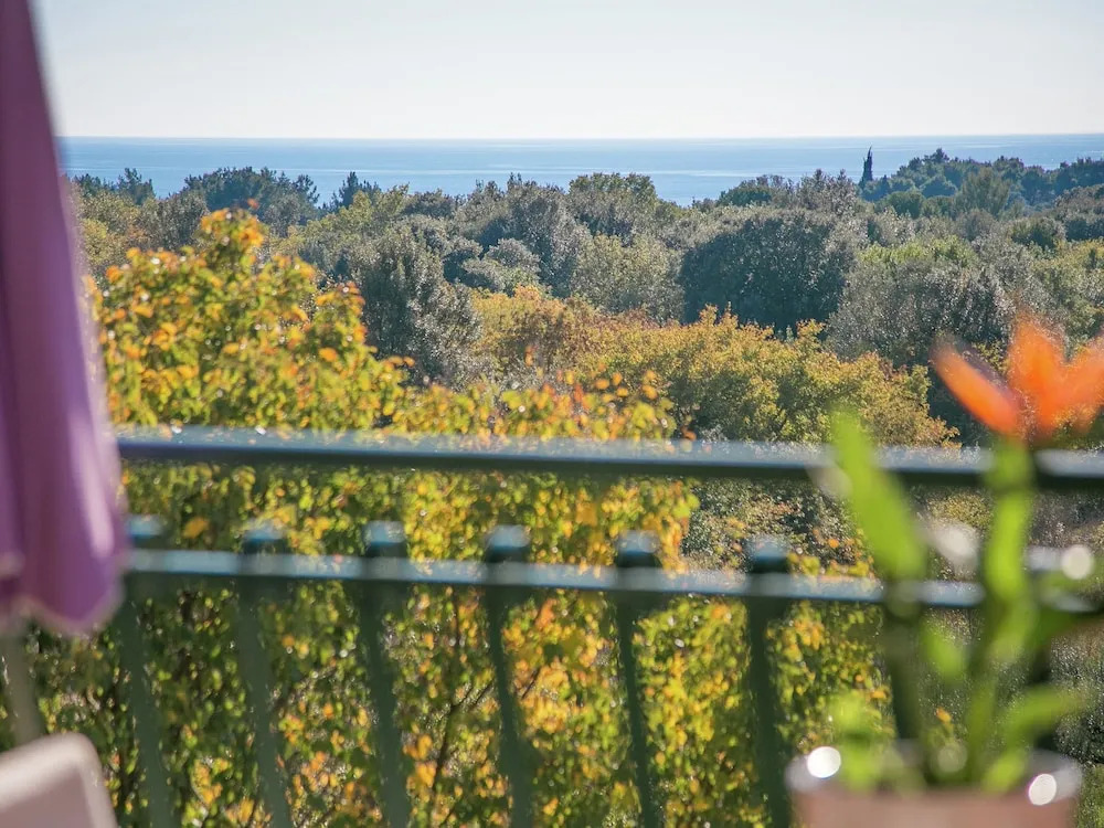 Nice Apartment Mareonda With Balcony With Forest and sea View in the Distance