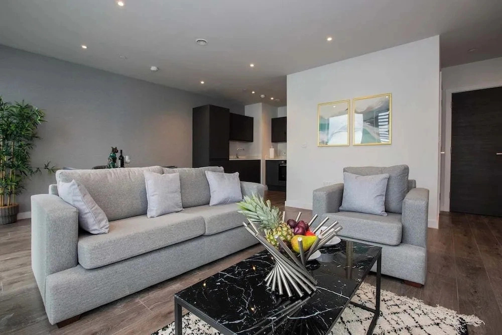 Luxury City Condo-terrace - Gym - Parking - Central Manchester
