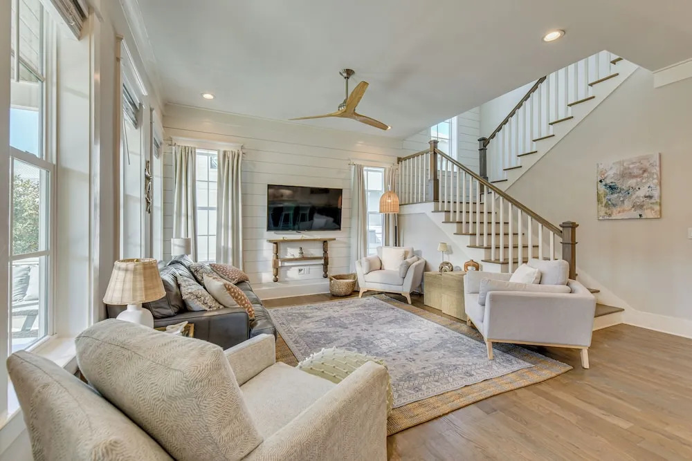 Steps to 30A Beaches! 4BR Coastal Home - Sleeps 12