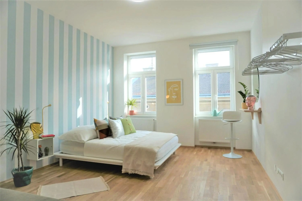 Schlicht und Elegant - Apartments mit 2 Schlafzimmern am Westbahnhof