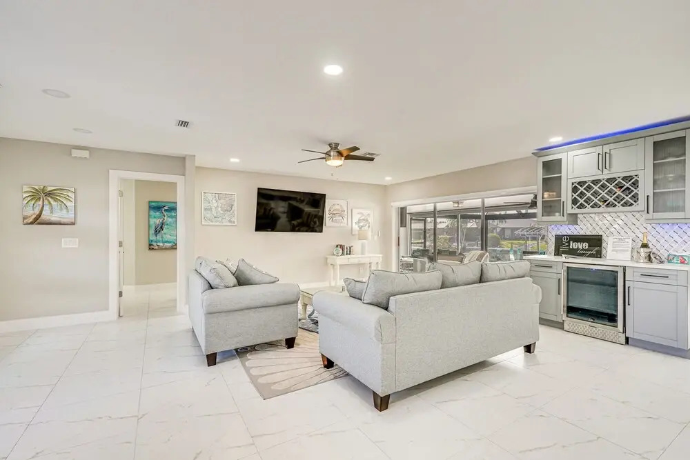 Canal-front Escape w/ Lanai & Pool in Cape Coral!