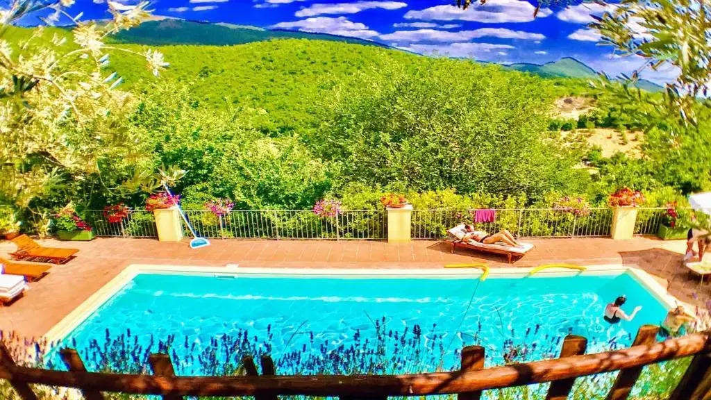 Torretta sleeps 5 with pool and exclusive gardens plus private verandah