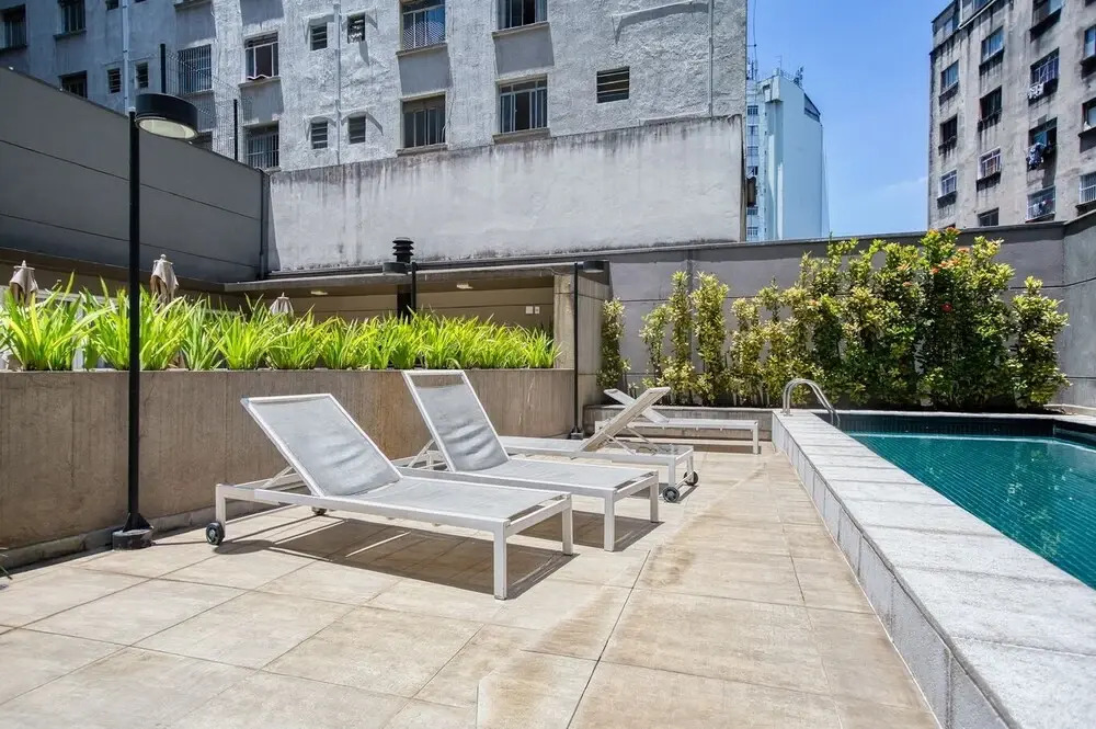 Apartamento na S c Academia Piscina e Smart Lock