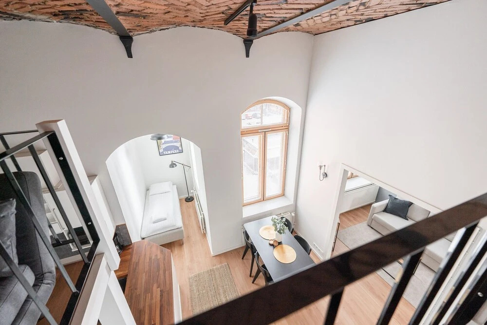 Stylish Historical Loft with Sauna & Free Parking