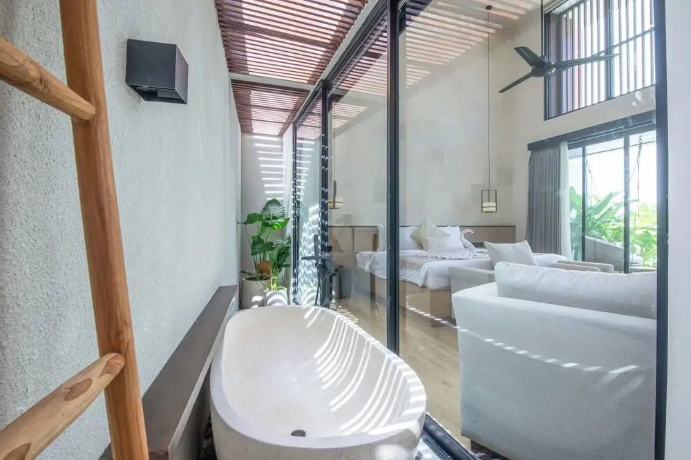 Superb 3br villa Canggu, AC, 5 mins to beach