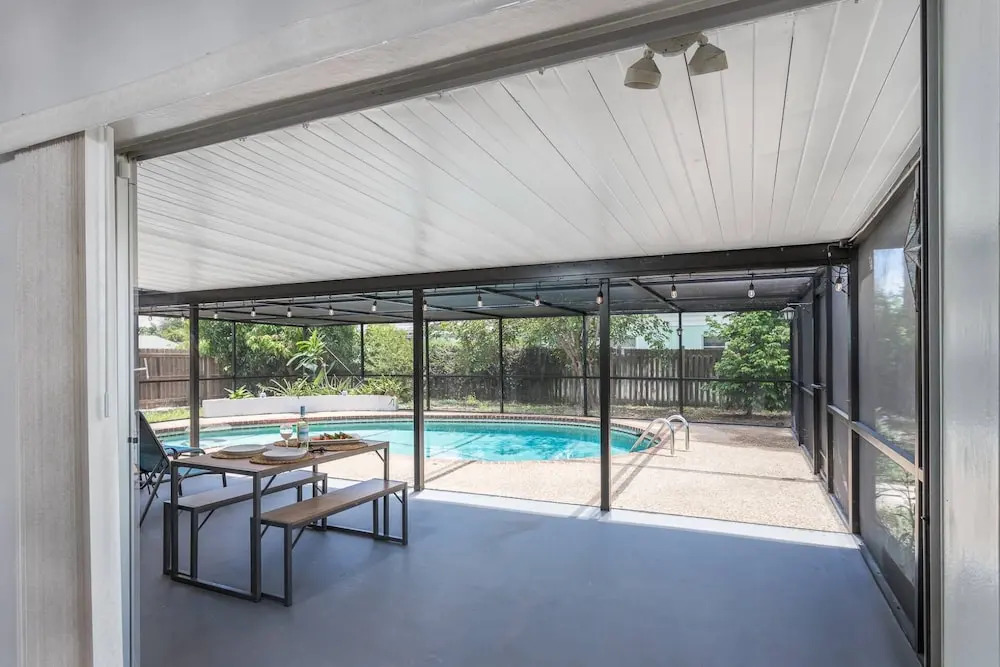 Playful Dolphins Pool Home