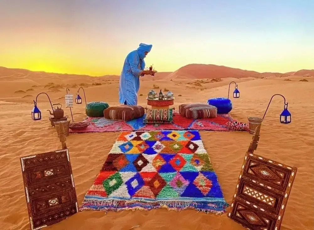 Merzoga luxury desert camp