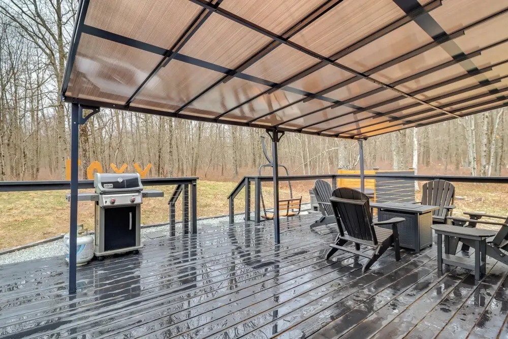 9 Mi to Big Boulder Mtn: A-frame Cabin w/ Hot Tub