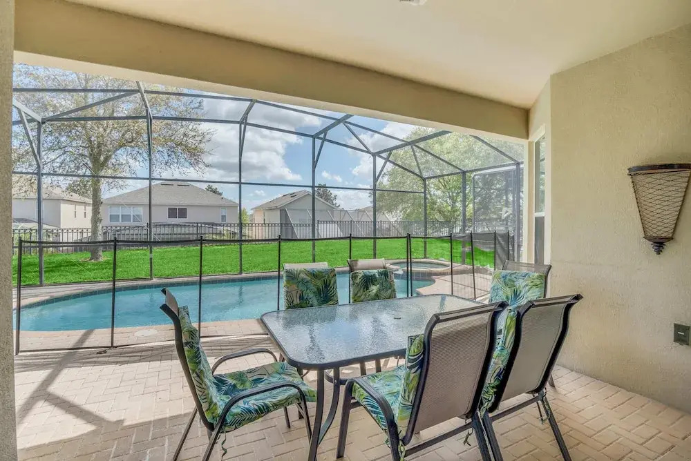 Stunning Home With Great Pool Area, 5 Miles From Disney! CDC Standards #5wh524