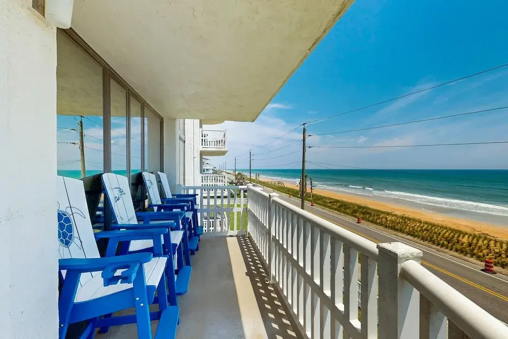 Right on the Shores, Apt 306 Condo in Flagler Beach With Pool & Tennis Access