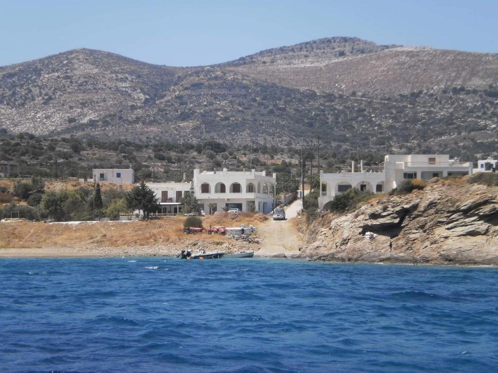 Naxos beach front house