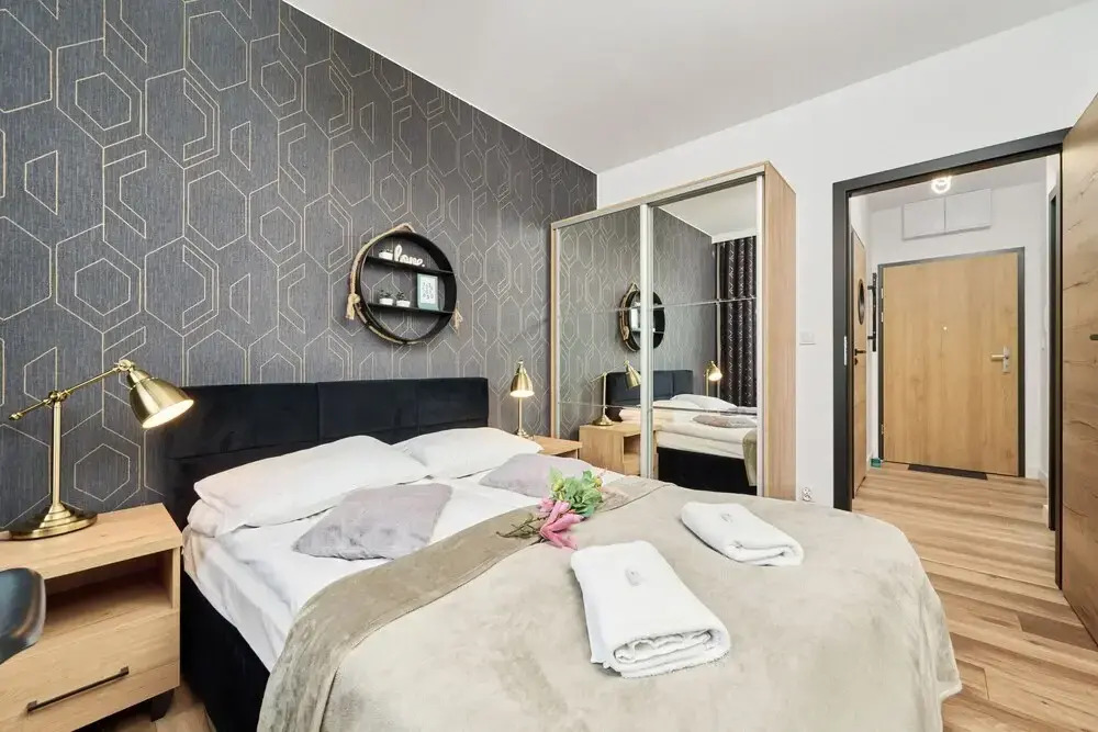 Stylish Apartment With Balcony Wrocław
