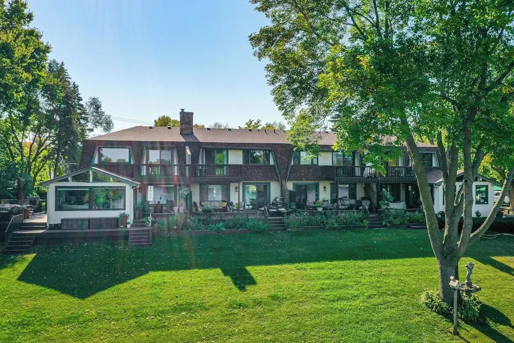 Riverfront Champlin Townhome w/ Deck & Water View!