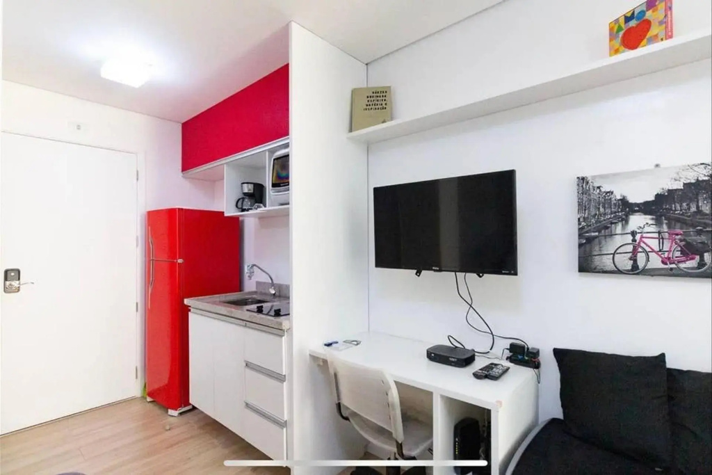 Apartamento c/infinity pool prox shopping Frei Caneca 704