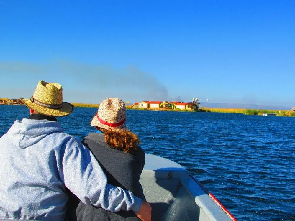 Uros Floating Home Titicaca