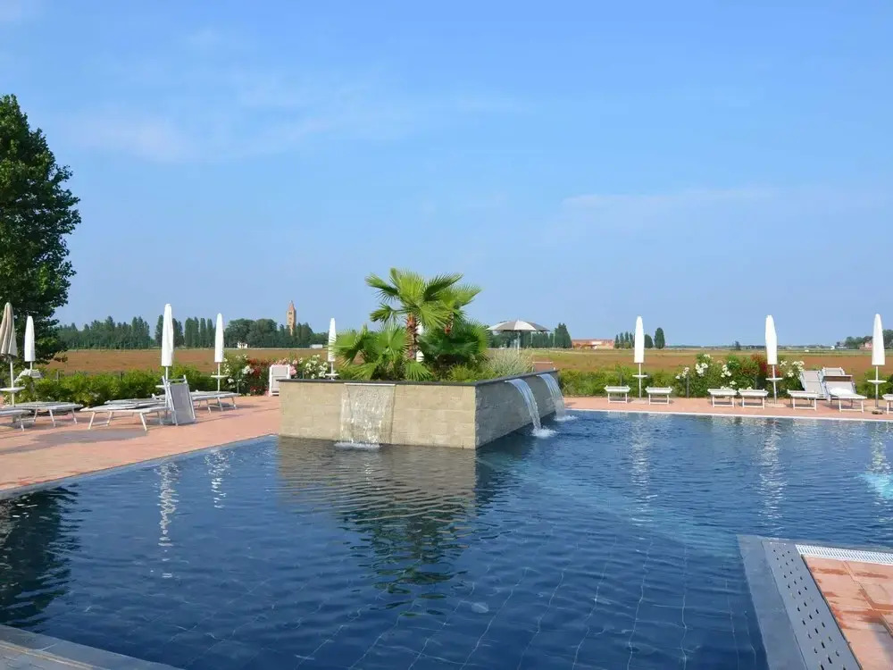 Characteristic apartment in Codigoro with pool