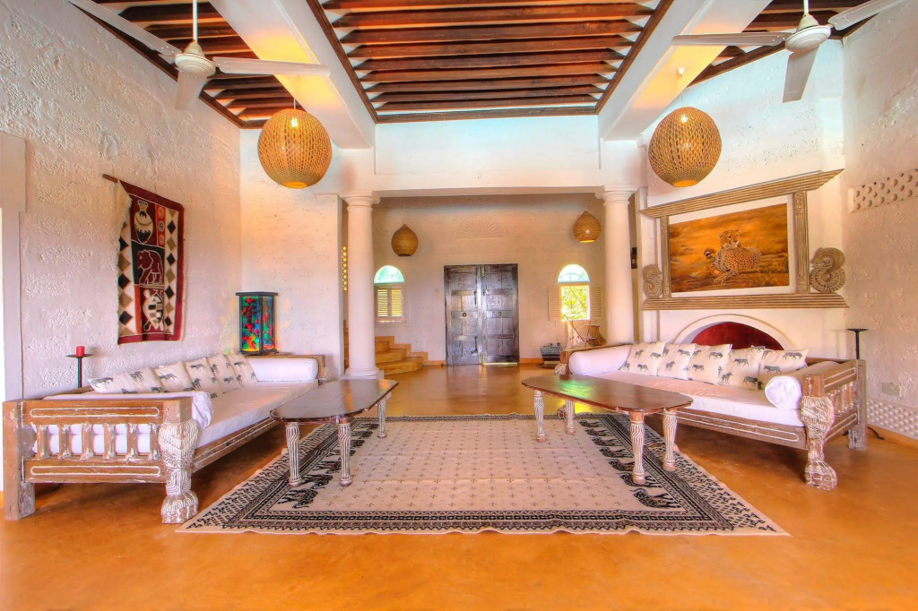 Swahili House Tiwi Beach - Private Oceanfront Boutique Villa Near Diani