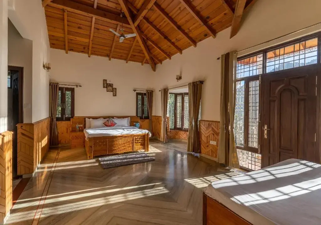 SaffronStays Willow Castle, Bhimtal - Pet-Friendly Home Near Bhimtal Lake