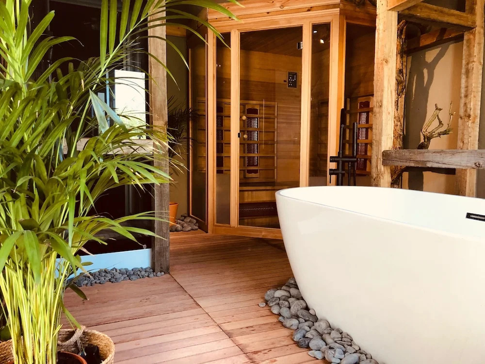Wieler Wellness Huuske with private sauna