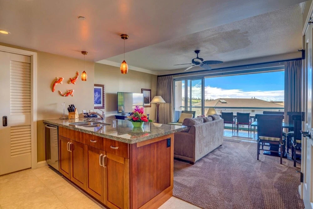 K B M Resorts- Hkh-816 Oversized 1bd, 8th-floor, big Ocean Views, Quiet, Chefs Kitchen!