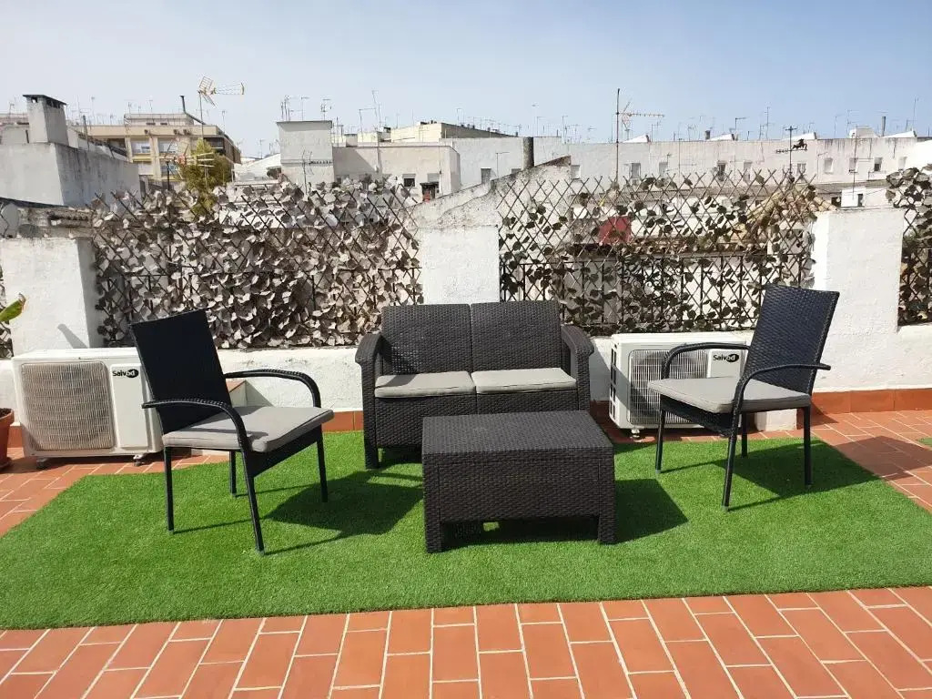 Entre patios y flores