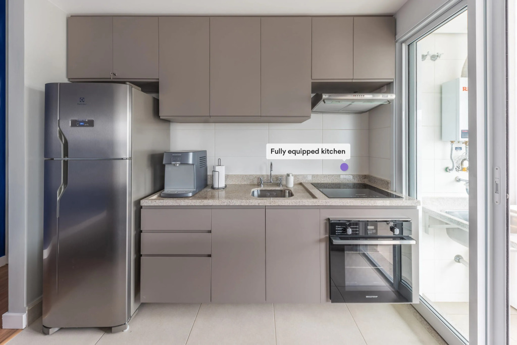 Apartamento com garagem e vista maravilhosa | Vila Olímpia