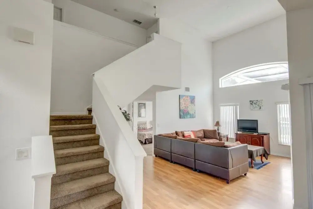 Privacy Pool Area In This Beautiful ! 4 Bedroom Home by RedAwning