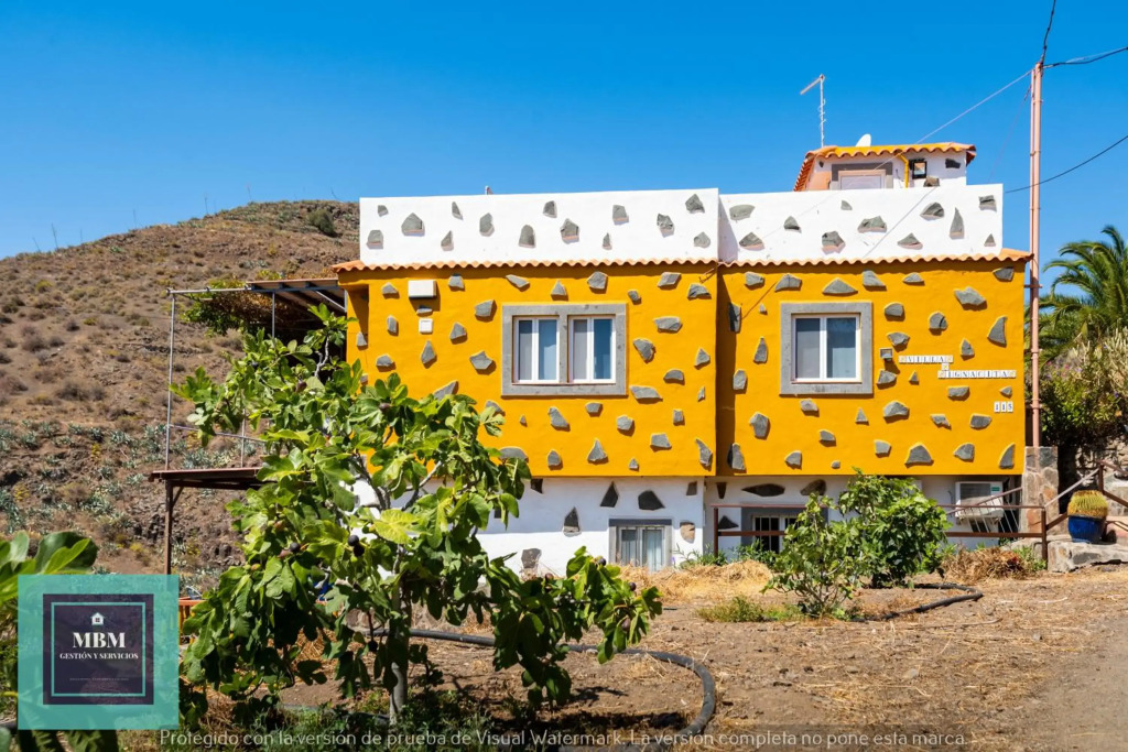 Ferienhaus in Balcon De Telde mit Privatem Pool