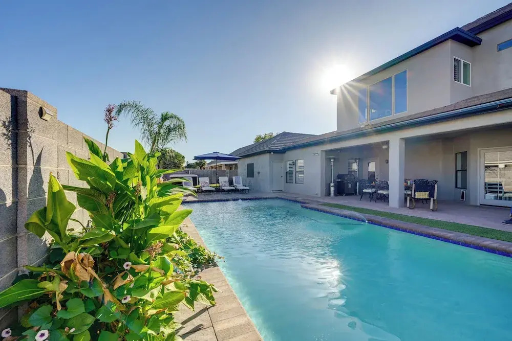 Private Pool & Hot Tub! Relaxing Mesa Apartment