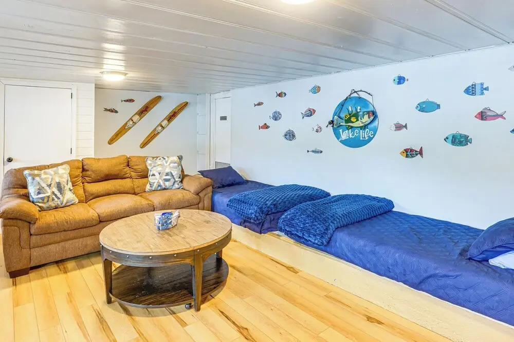 Central Waterfront Home w/ Dock in Lake Ozark!