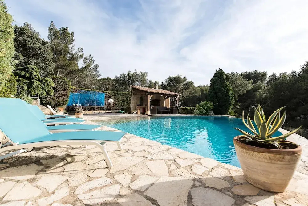 Villa With 3 Bedrooms in Septèmes-les-vallons, With Private Pool, Encl